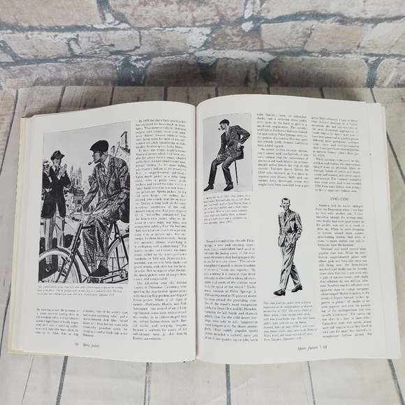Esquire's Encyclopedia of 20th Century Men's Fashion Hardcover 1973 McGraw-Hill - Picture 10 of 16